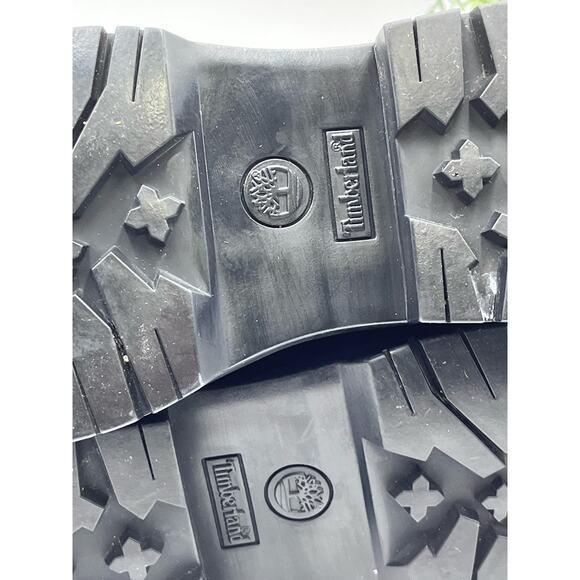 Timberland Women's Malynn Side Zip Boots Leather Waterproof Olive Color Sz 6.5 - Picture 11 of 16